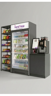 Микромаркет самообслуживания (умный холодильник) VENDSHOP CAFE